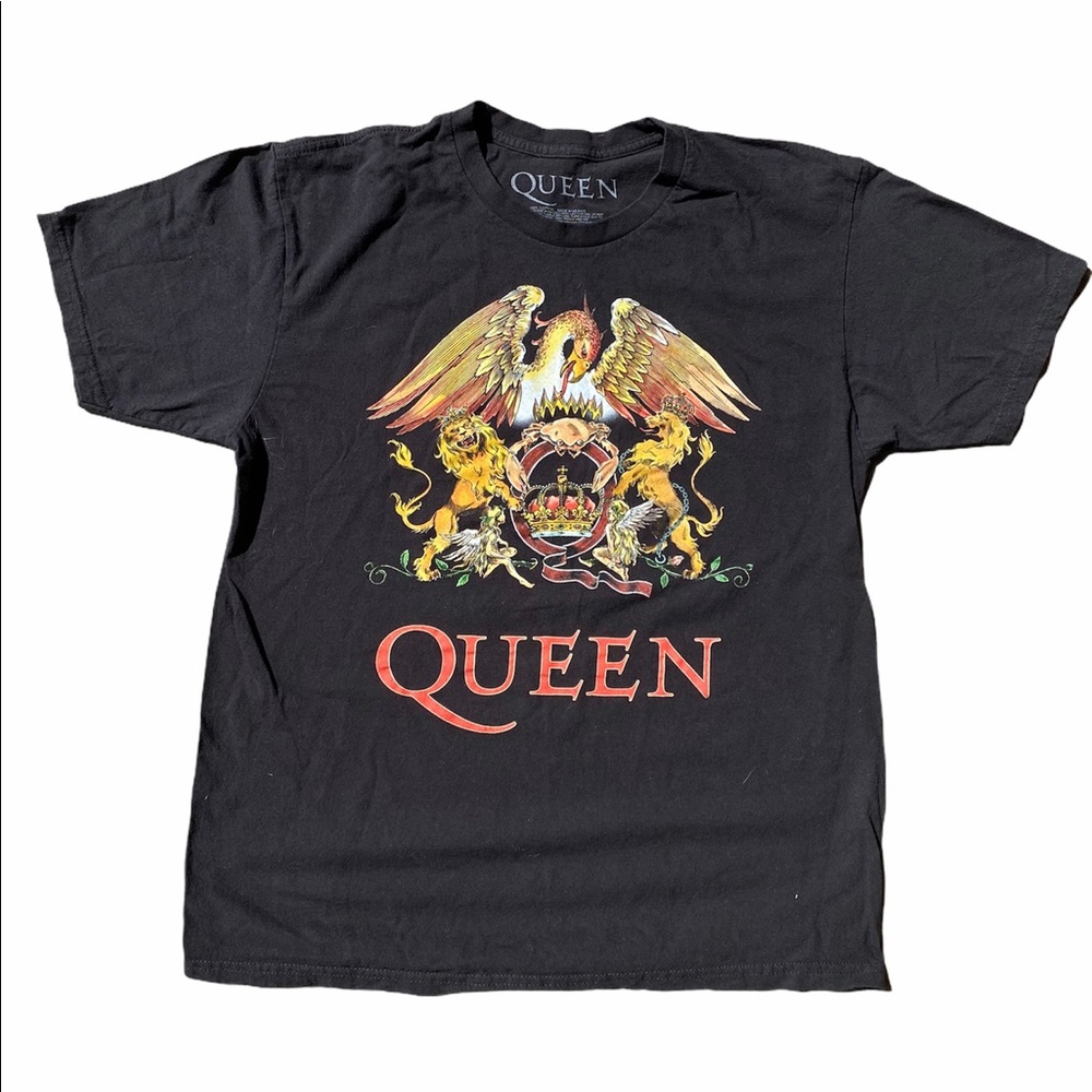 Black Queen T-shirt Freddy Mercury Sz L